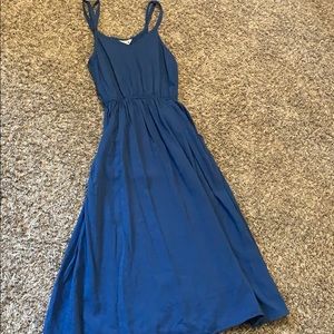 Spaghetti strapped midi dress